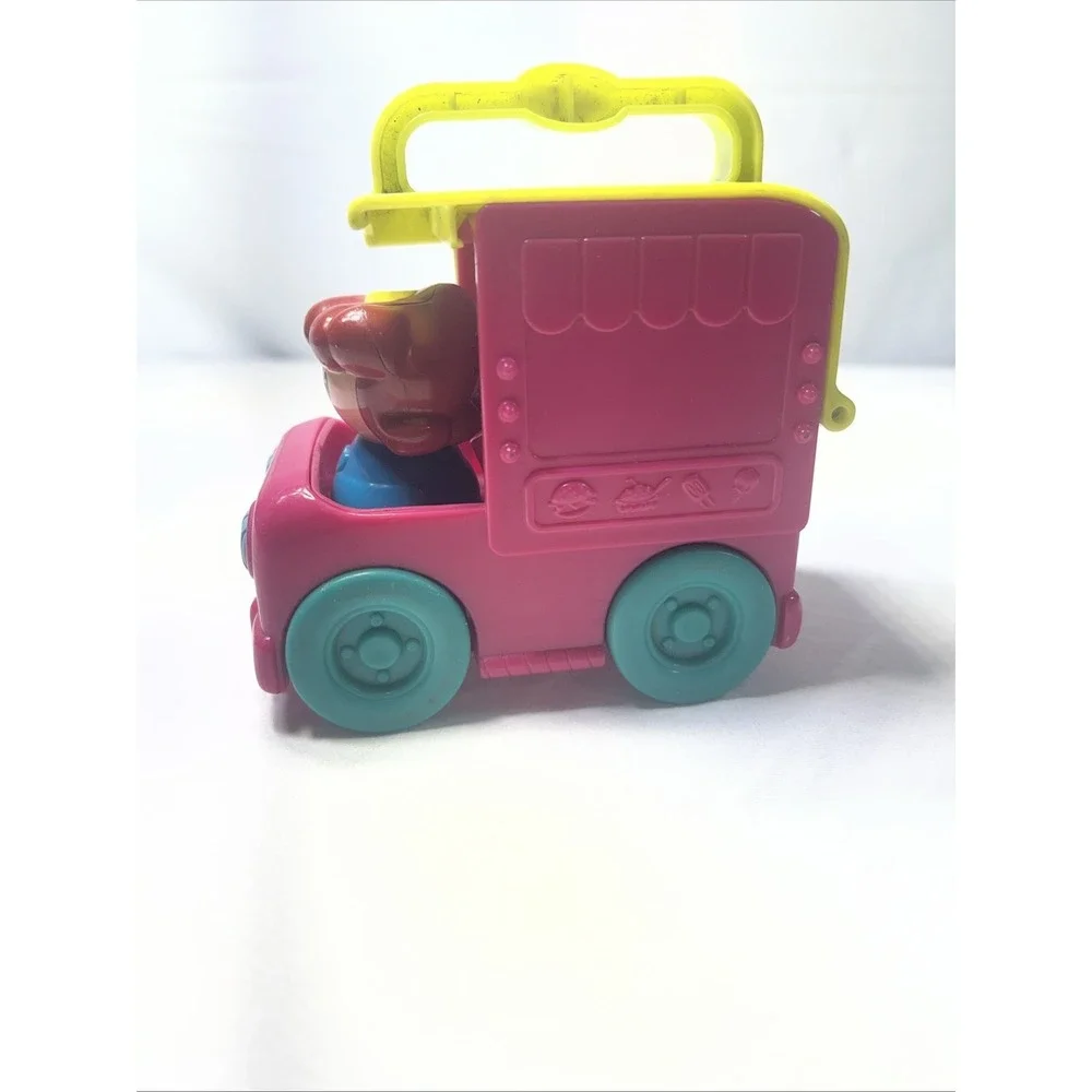 Playskool Food Van Truck Lid opens to reveal a Spinning Wheel 2015 Hasbro C-048B